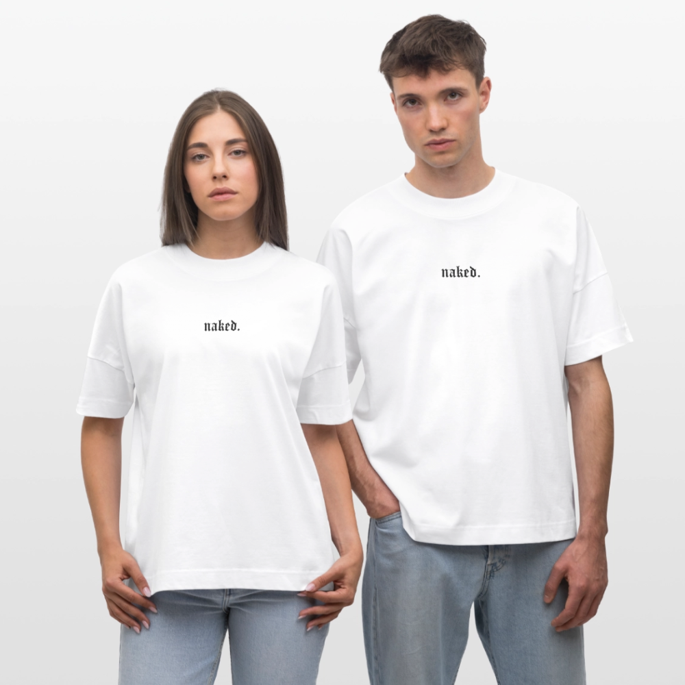 Stanley/Stella Oversized Unisex Organic T-shirt Blaster - white